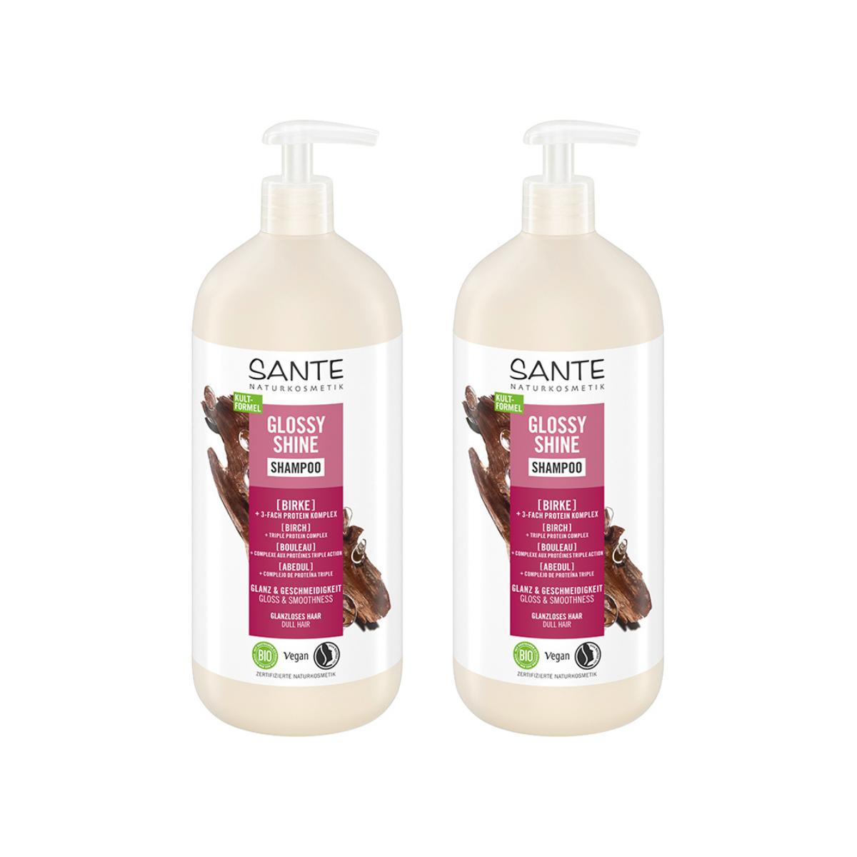 Pack of 2 Sante Radiant Birch Shine Shampoo 950 ml