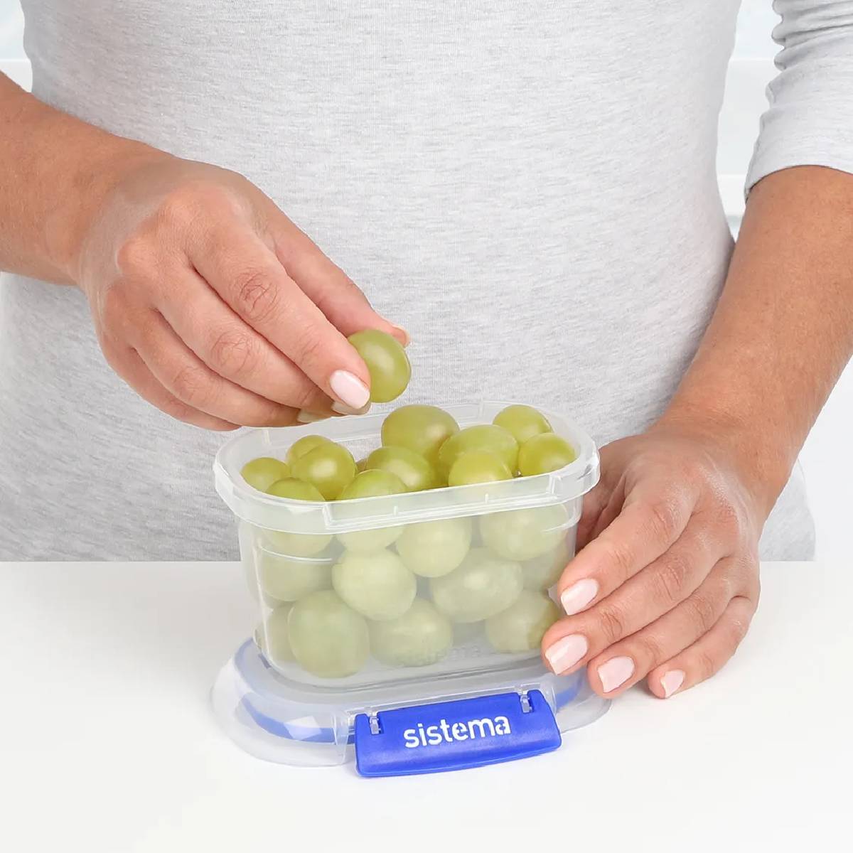 Pack of Klip It+ airtight containers 3x400 ml