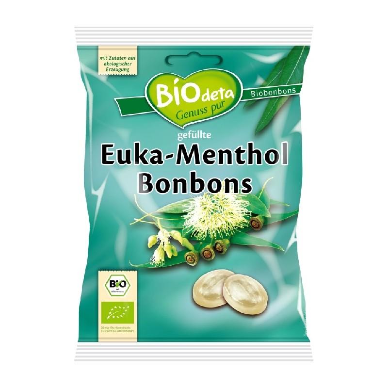 Biodeta Eucalyptus and Mentos Filled Sweets 75 g