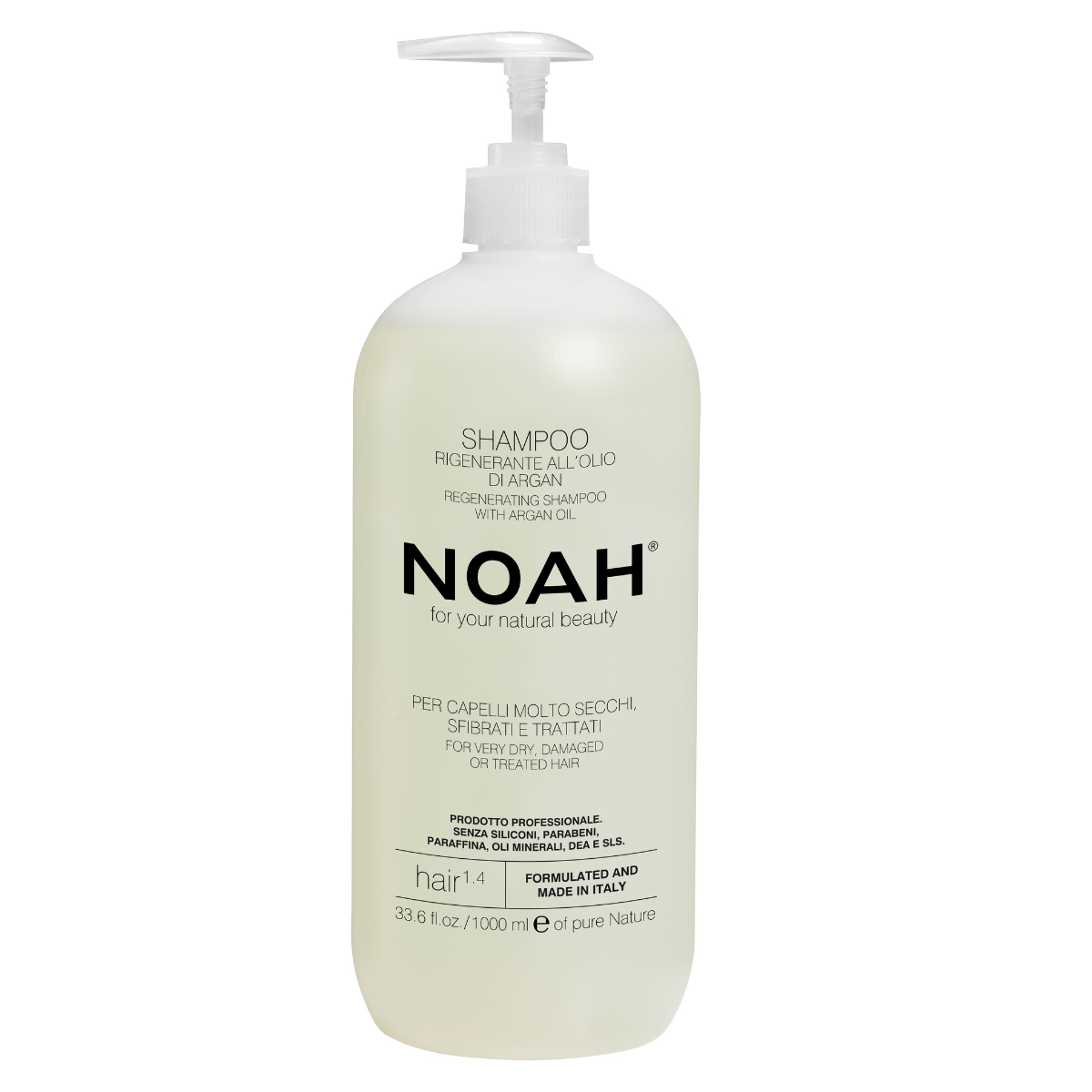 Noah regenerating shampoo with argan oil 1L