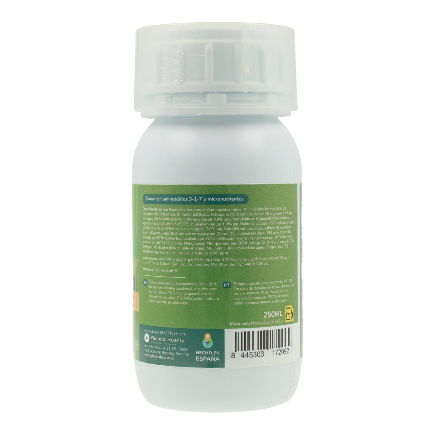 Bonsai vloeibare meststof Planeta Huerto 250 ml