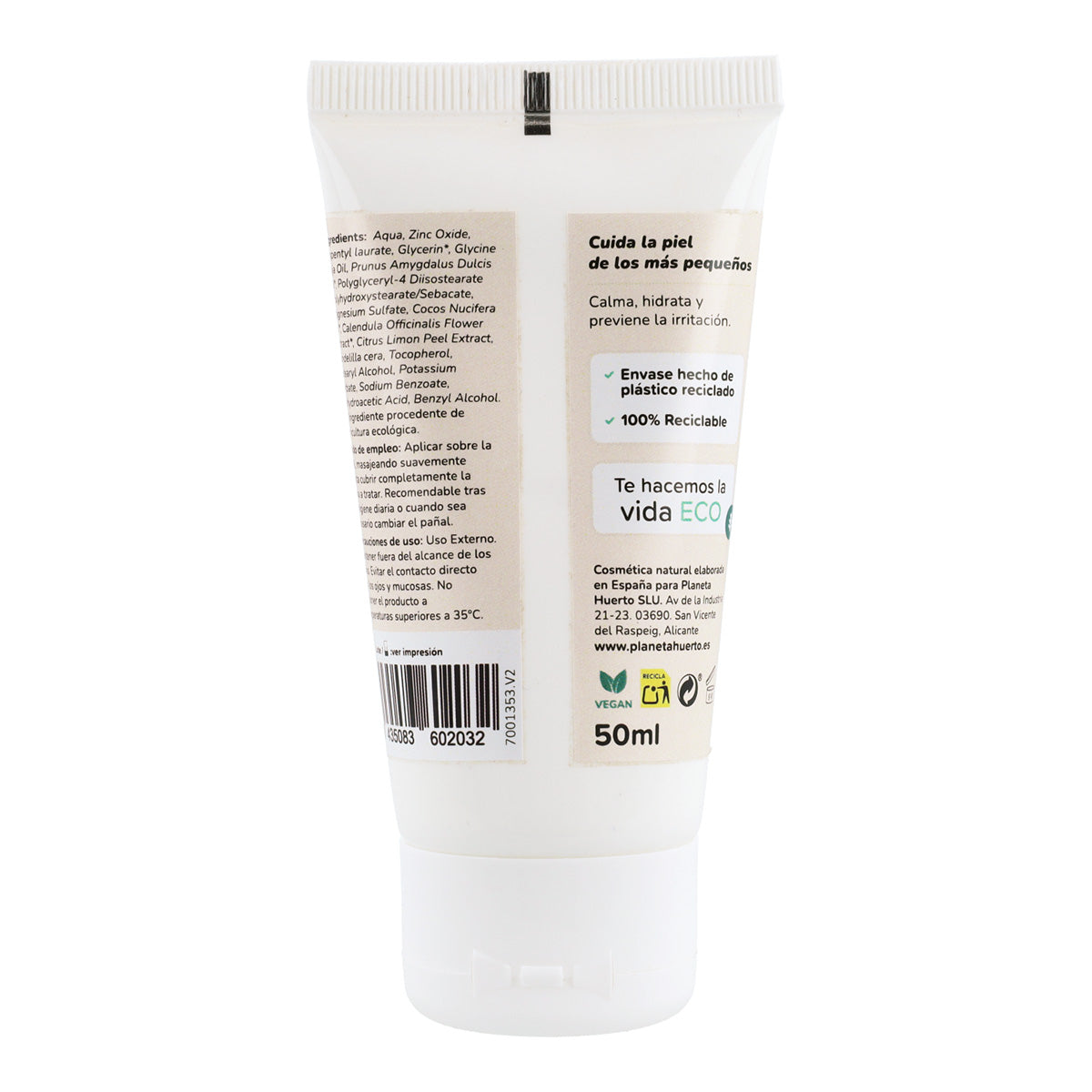 Manuela crema per pannolini alla calendula Planeta Huerto 50 ml