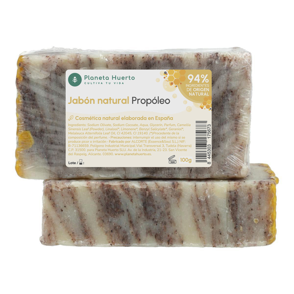 Naturseife auf Basis von Olivenöl und Propolis 100 g