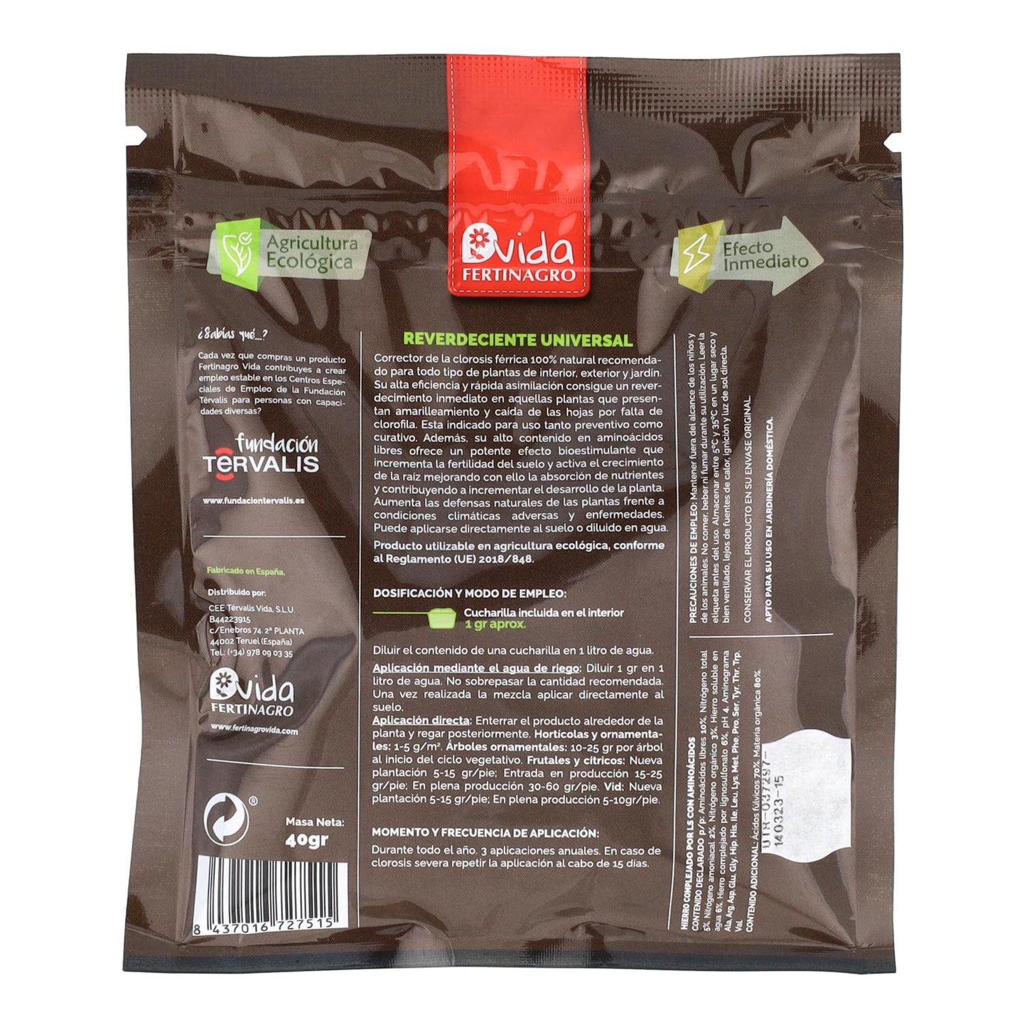 Uniwersalny środek odżywczy na chlorozę BIO Fertinagro 40 g