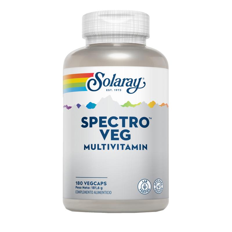 Spectro Multivitamin Solaray, 180 Kapseln