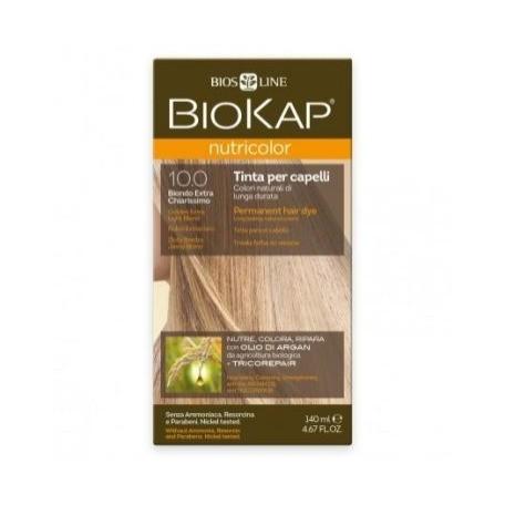 Extra ljus blond hårfärg Dye 10.0 Biokap 140 ml