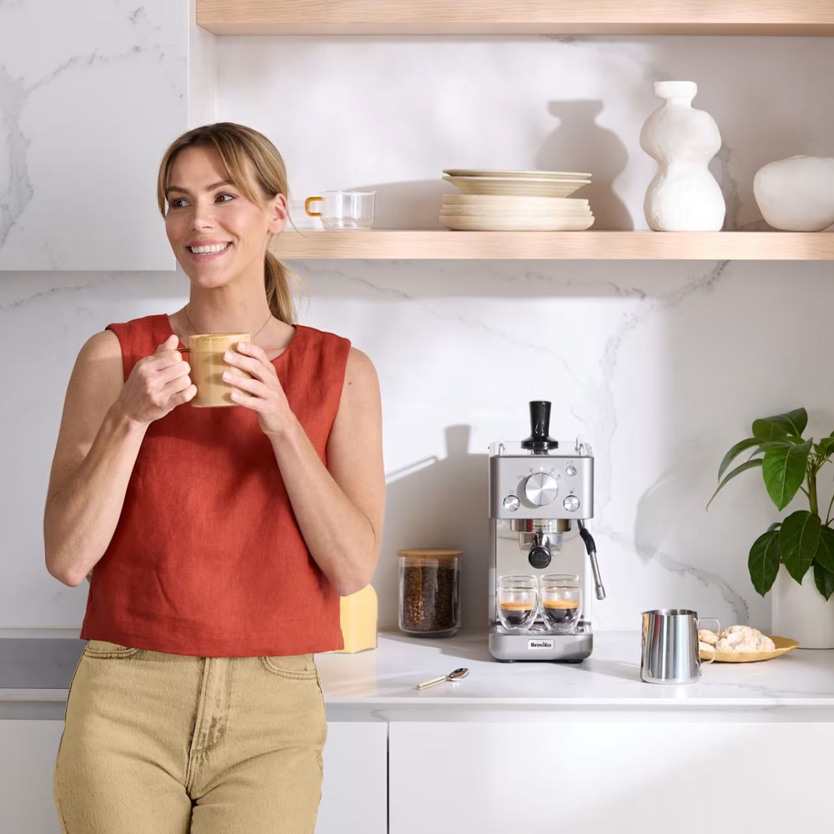 Espressomaskin Breville SlimLine VCF185X