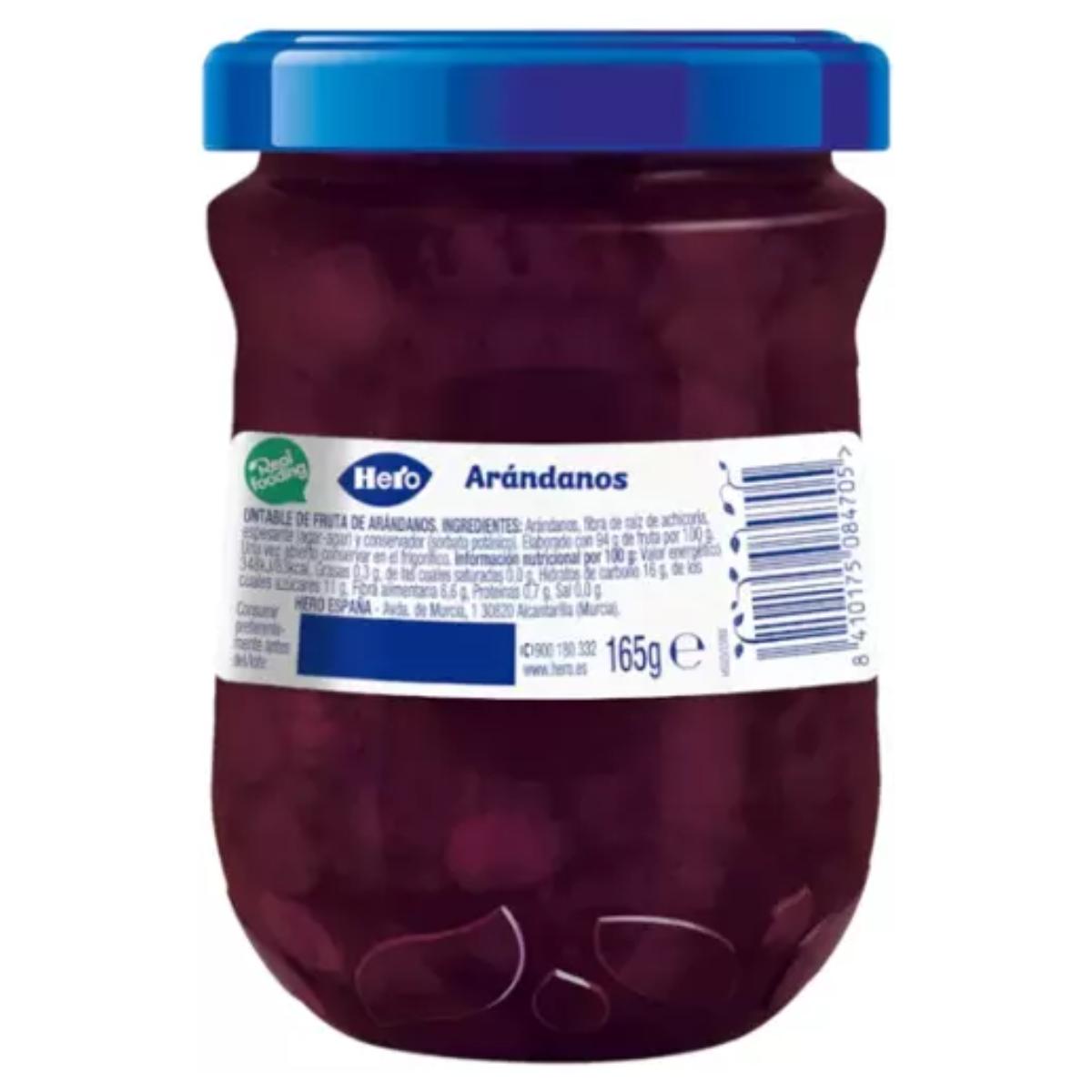 Hero Realfooding Blueberry Fruit Spread 165 g
