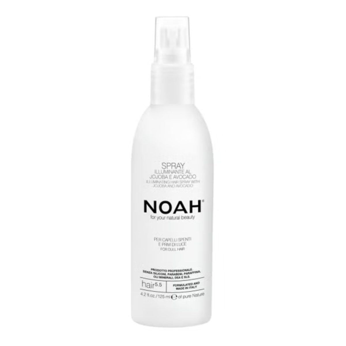 Aufhellendes Spray mit Jojoba und Avocado Noah 125 ml