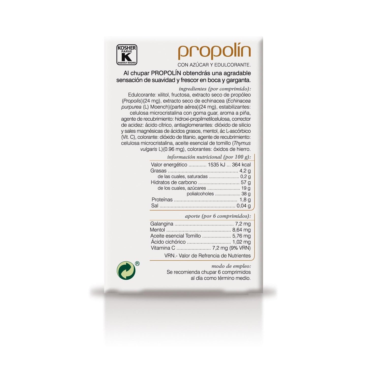 Propolín Soria Natural 48 Tabletten