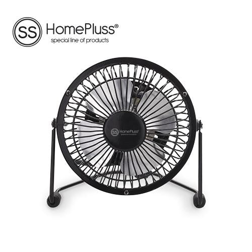 USB-Tischventilator 3 W Schwarz