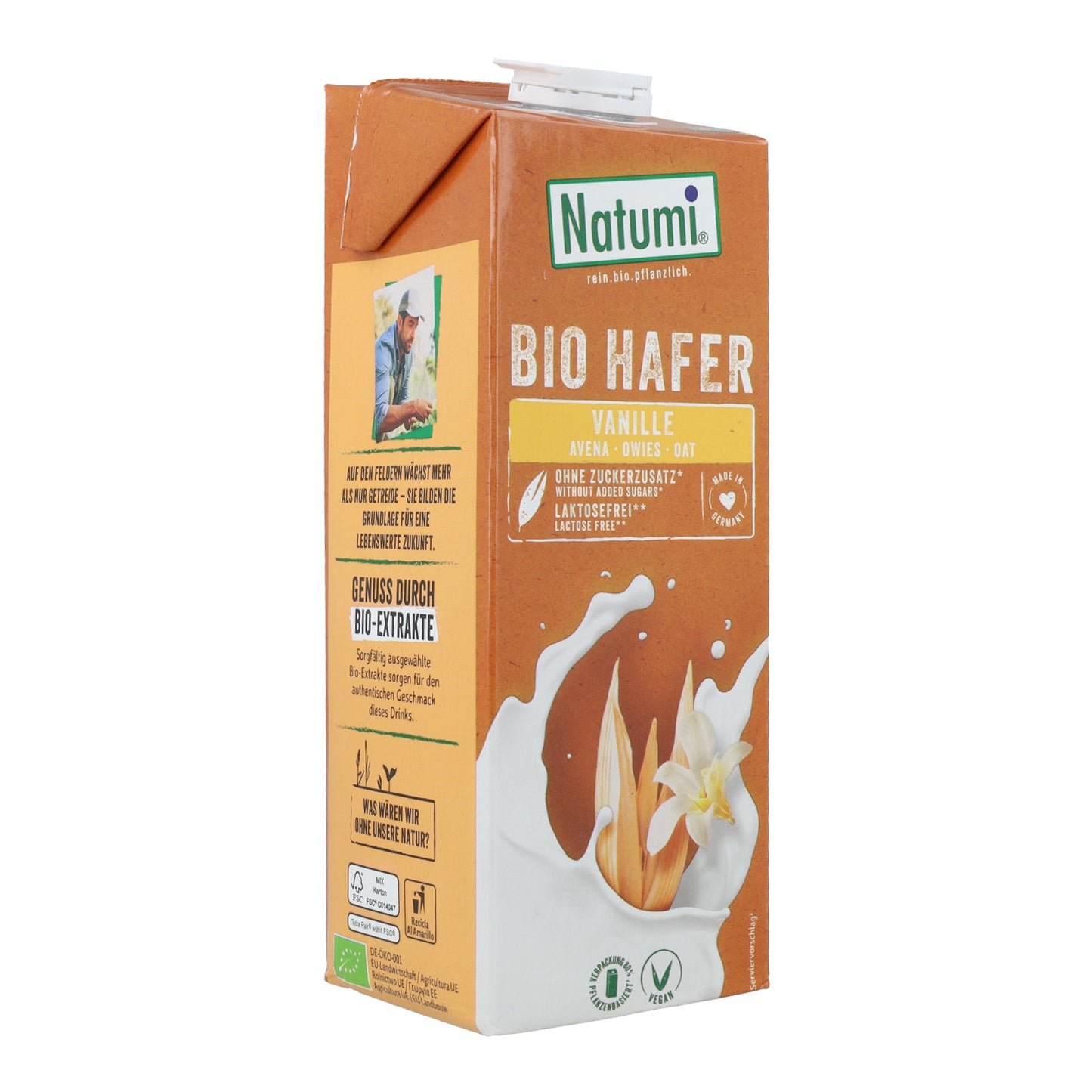 Natumi Organic Vanilla Oat Drink 1 L