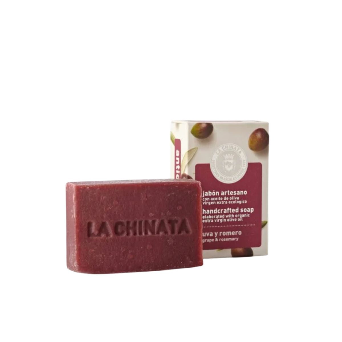 Handgemachte antioxidative Seife Traube Rosmarin 100 g La Chinata