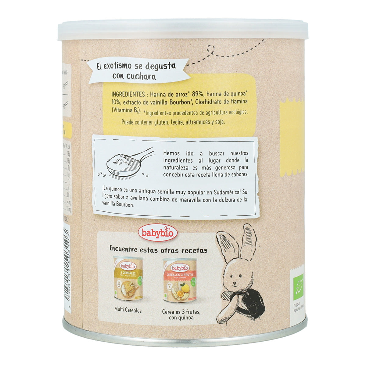 Vanille-Getreidebrei mit Quinoa Babybio 220 g