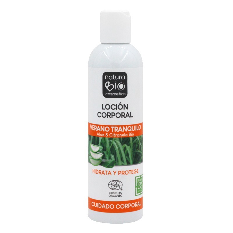 Kroppslotion Verano Tranquilo 250 Citronella, NATURABIO, 250 ml