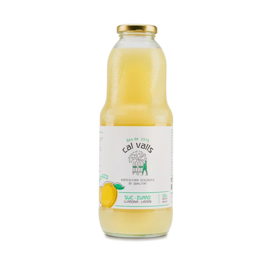 Cal Valls 100% Organic Lemon Juice, 1 L