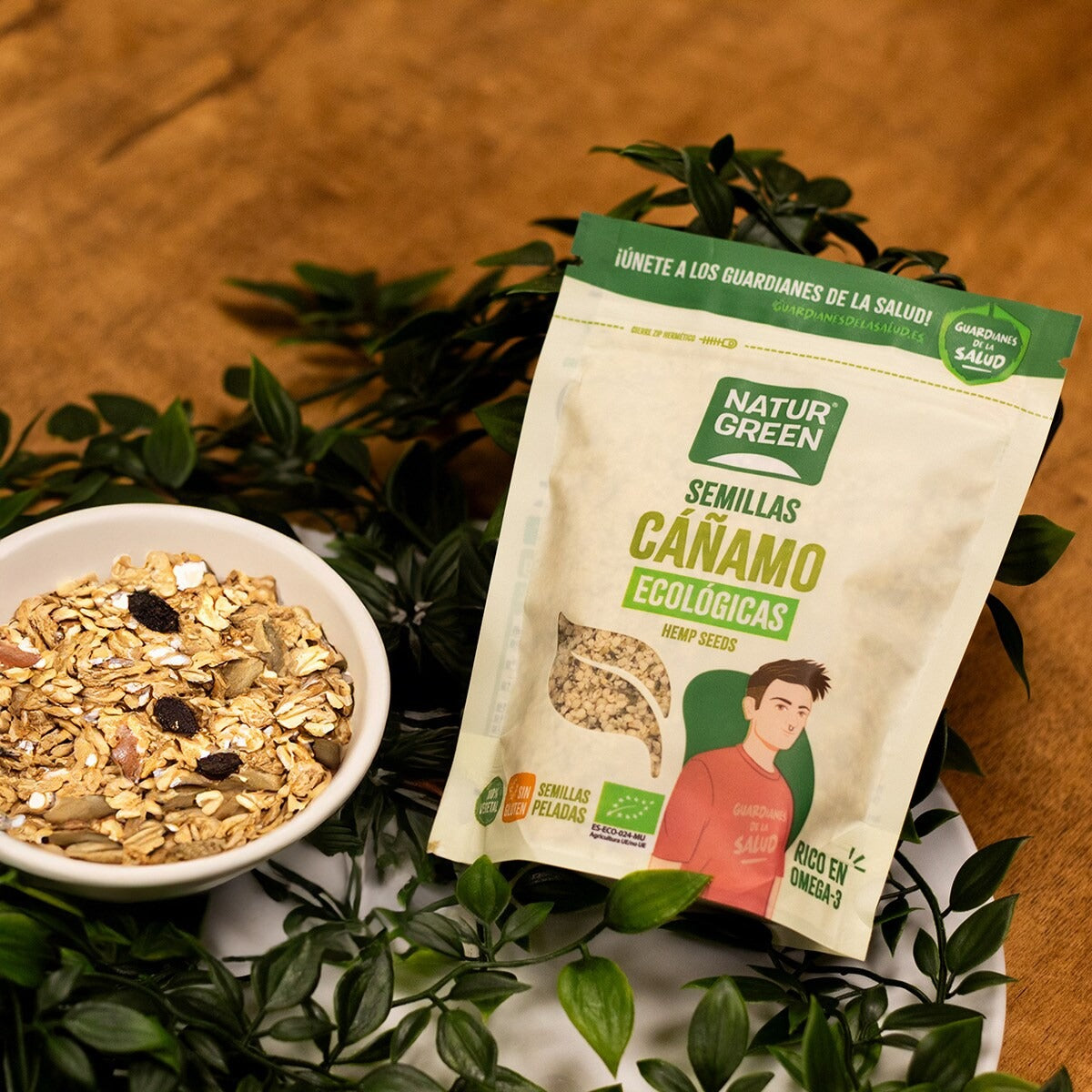 Naturgreen Shelled Hemp Seeds 200 g