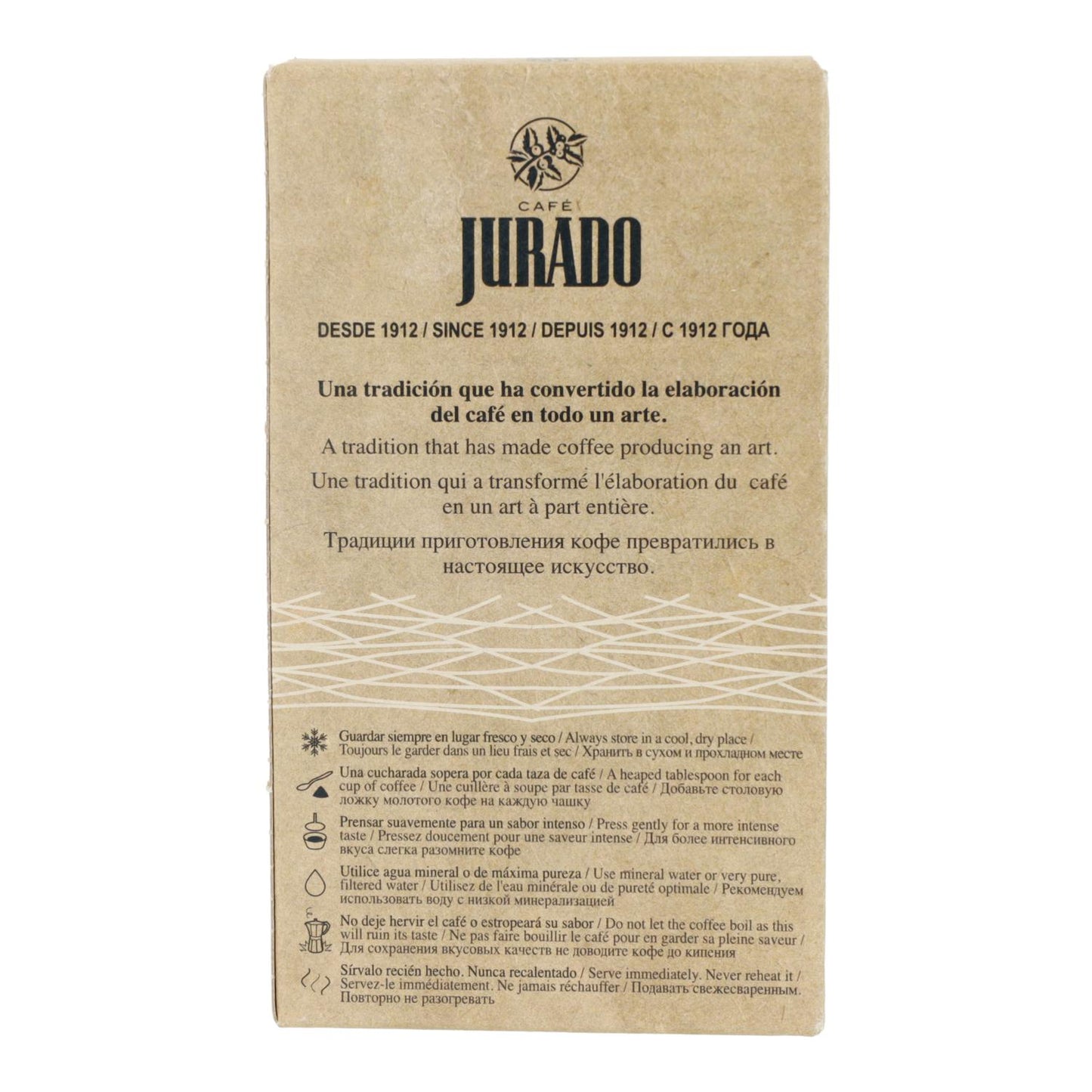Caffè Jurado macinato biologico 250 g