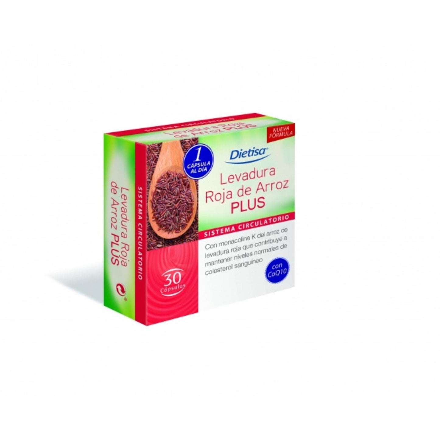 Lievito rosso di riso Plus integratore alimentare 30 capsule Dietisa