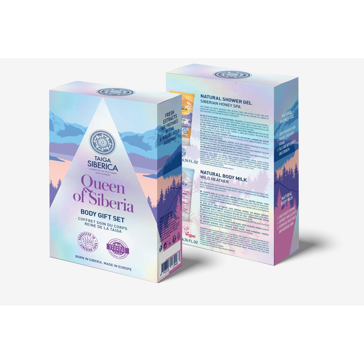 Set regalo per il corpo Regina della Taiga Natura Siberica