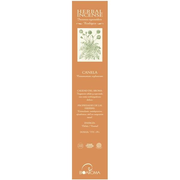 Incienso ecológico Canela Bioaroma,12 varillas