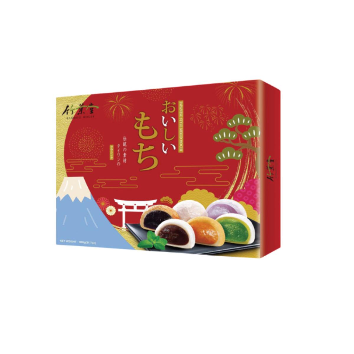 Mochi, Sabor Mixto Estilo Japonés Bamboo House 900 g