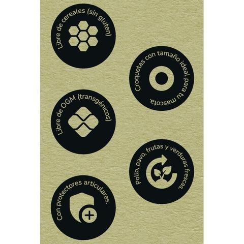 Natural Grain Free Superpremium Kyckling & Anka 2 kg Planeta Huerto