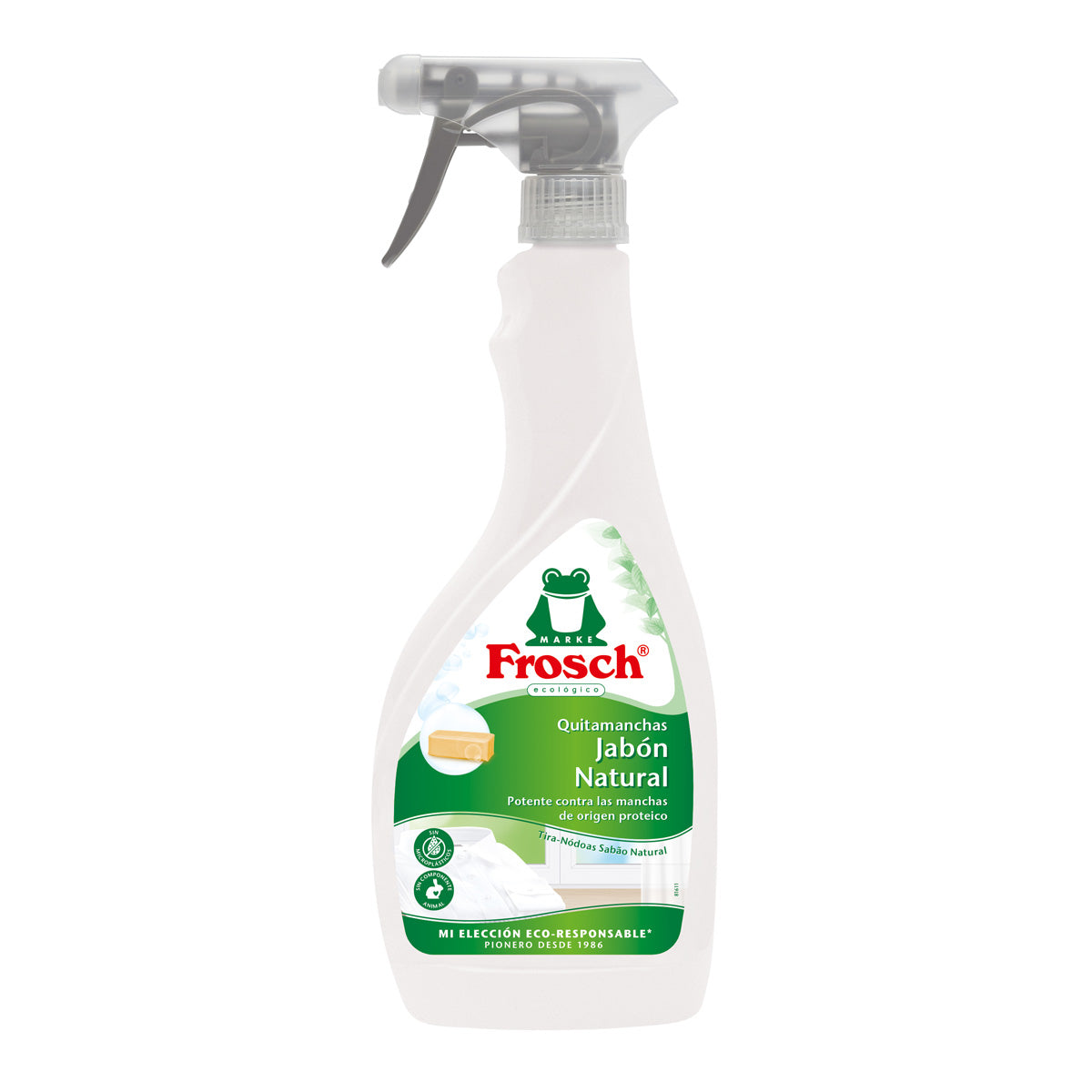 Vlekverwijderaar Frosch natuurlijke zeep 500 ml
