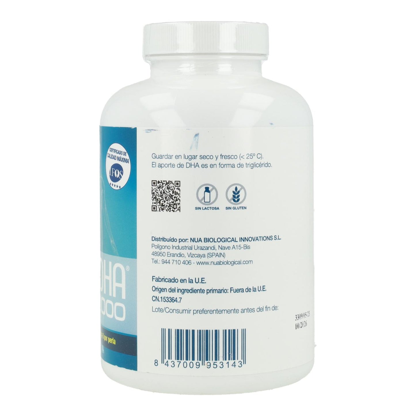 2er-Pack NuaDHA 1000 Laboratorios Nua 132 Kapseln