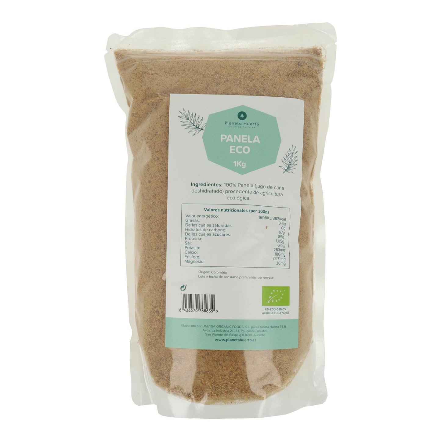 Panela Zucchero ECO Planeta Huerto