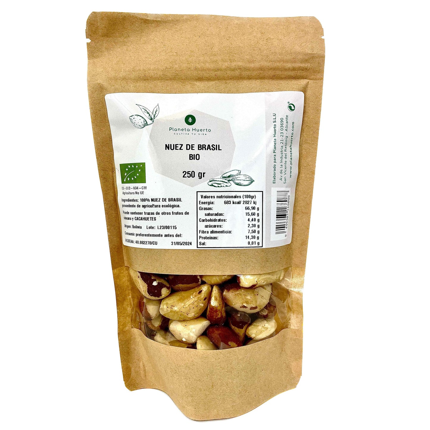 Paranuss ECO Planeta Huerto 250 g