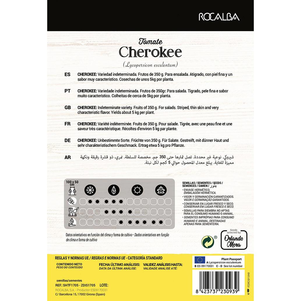 Graines de tomate Collection Cherokee