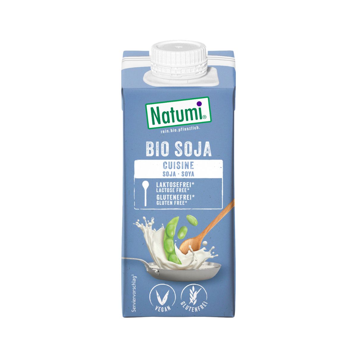 3er-Pack Bio-Soja-Kochcreme Natumi 200 ml