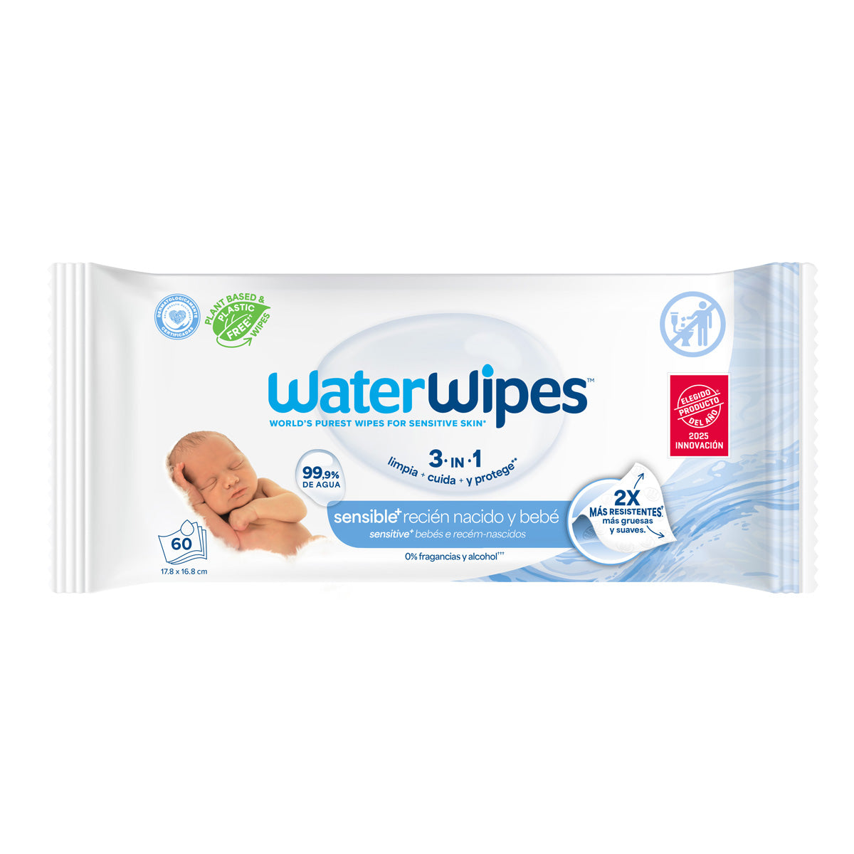 WaterWipes BIO babyservetter 60 st