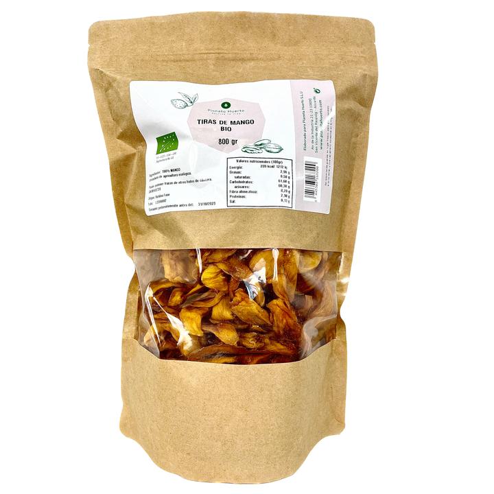 Ungesüßte Mangostreifen ECO Planeta Huerto 800 g