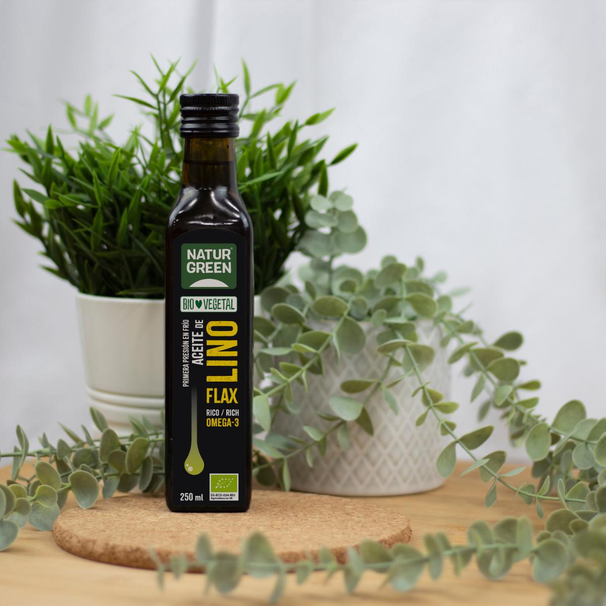 NaturGreen Organic Linseed Oil, 250 ml