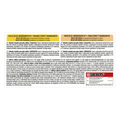 GOURMET Nature's Creations Mini filety bogate w kurczaka i indyka 4 x 85 g