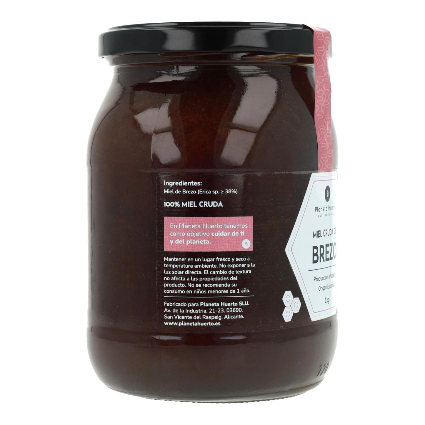 Miele di erica grezzo Planeta Huerto 1 Kg