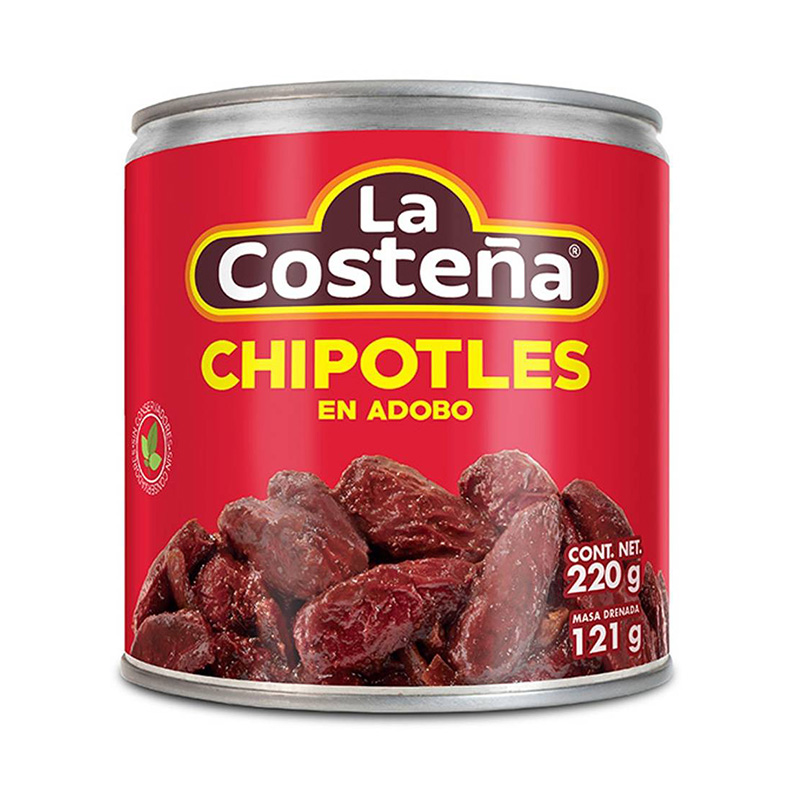 Marinerade chipotle-chilifrukter La Costeña 220 g