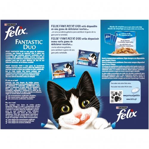 FELIX Duo Festín de Sabores w galaretce 12 x 85 g