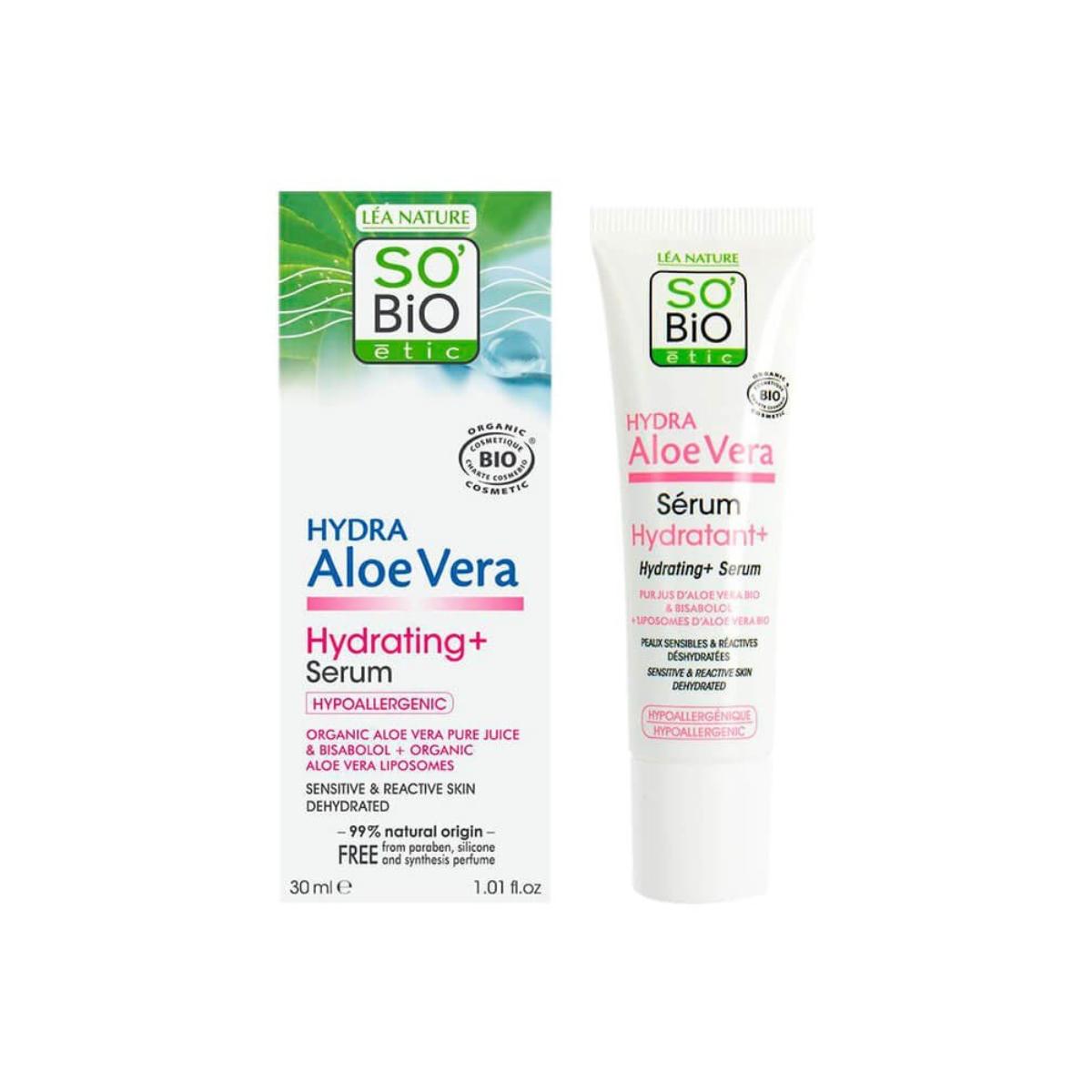 So'Bio étic Organic Bisabolol & Aloe Vera Moisturising Serum 30 ml