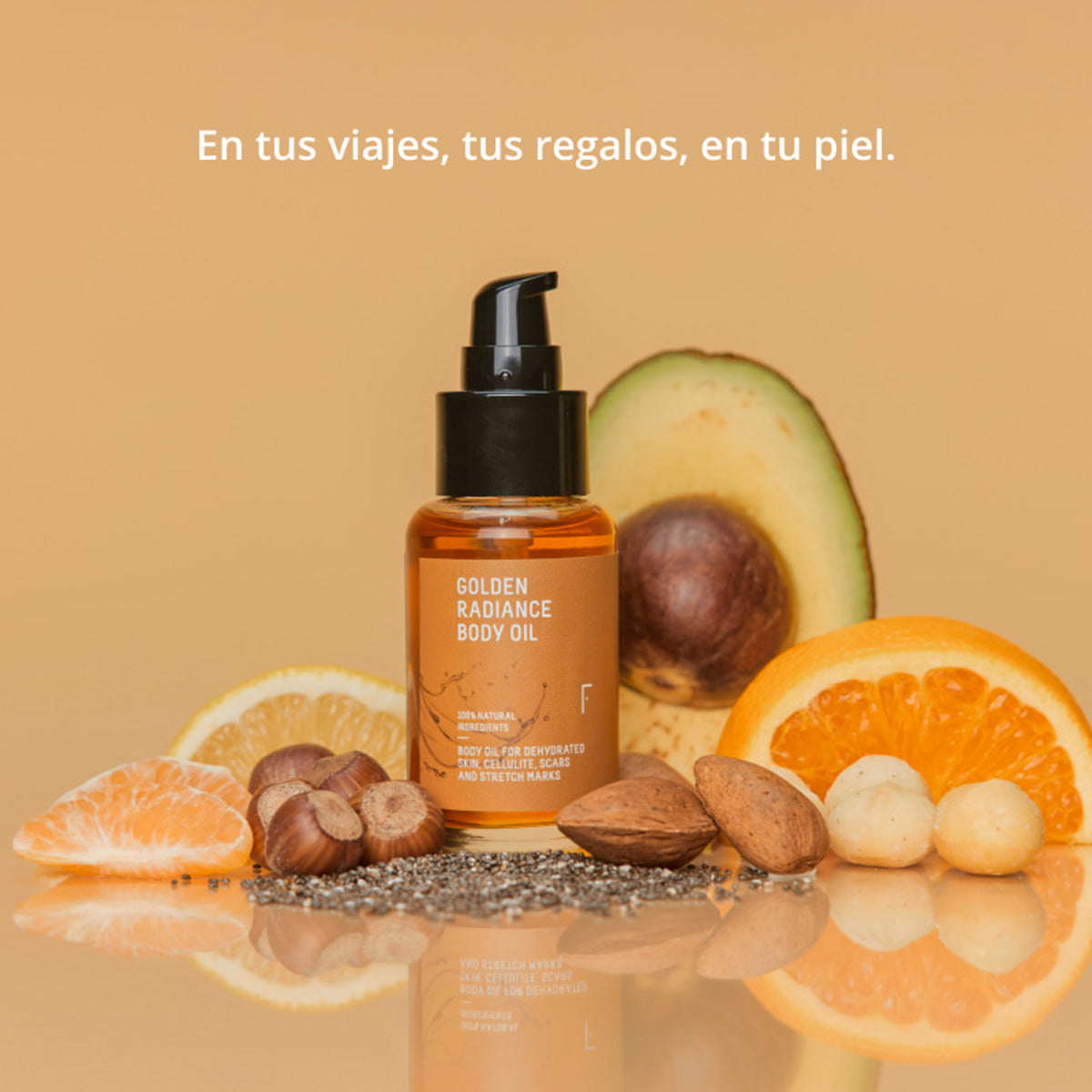 Mini size - Glow Edition Body Oil (50ml), Freshly Cosmetics