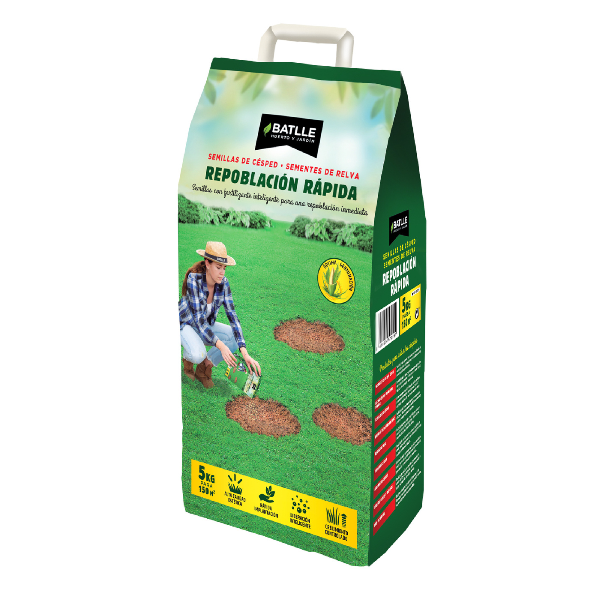 Snabbväxande gräsfrön Batlle 1 kg