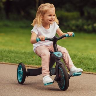 Rower trójkołowy Trike explorer 2 w 1 turkusowy