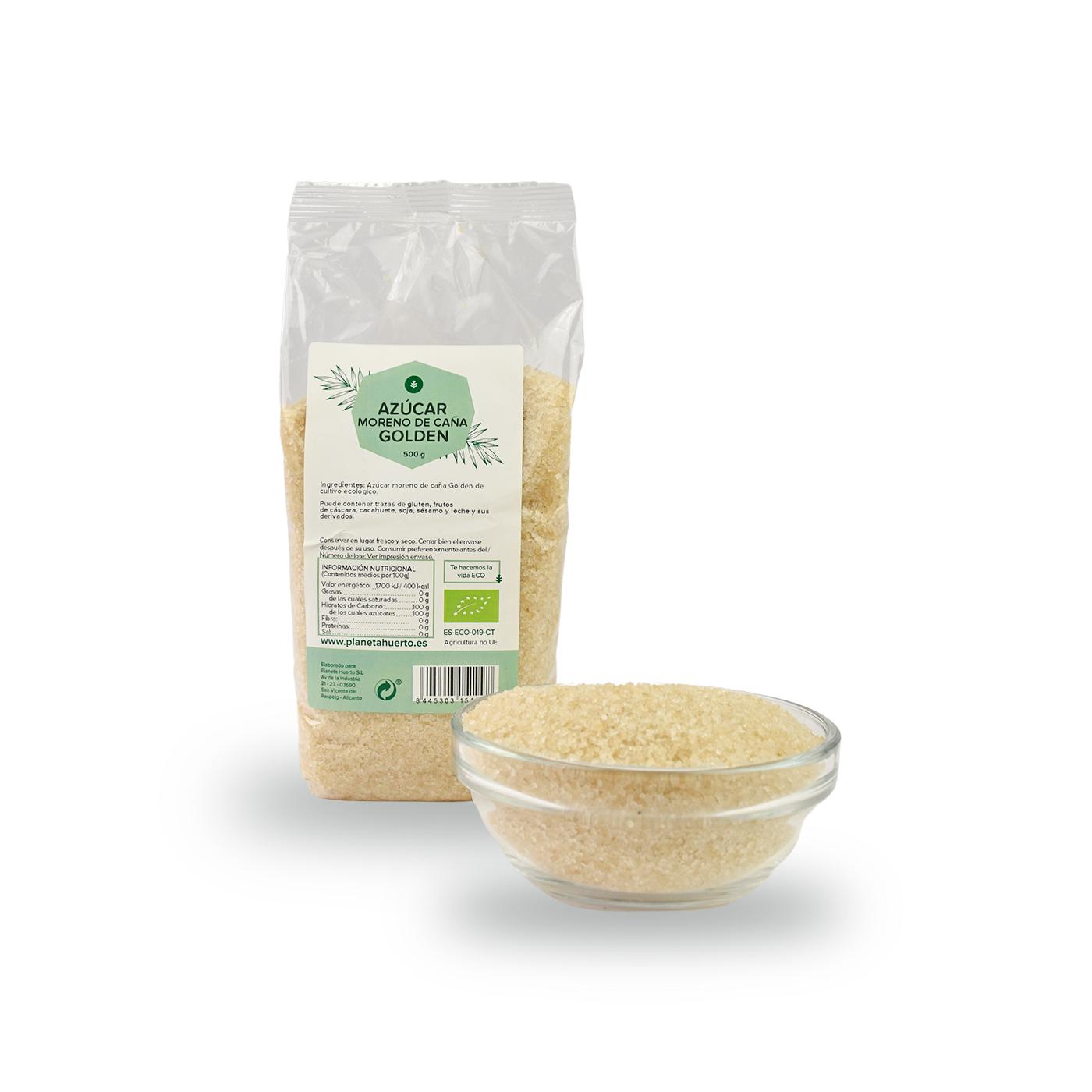 Gyllene rörsocker ECO Planeta Huerto 500 g