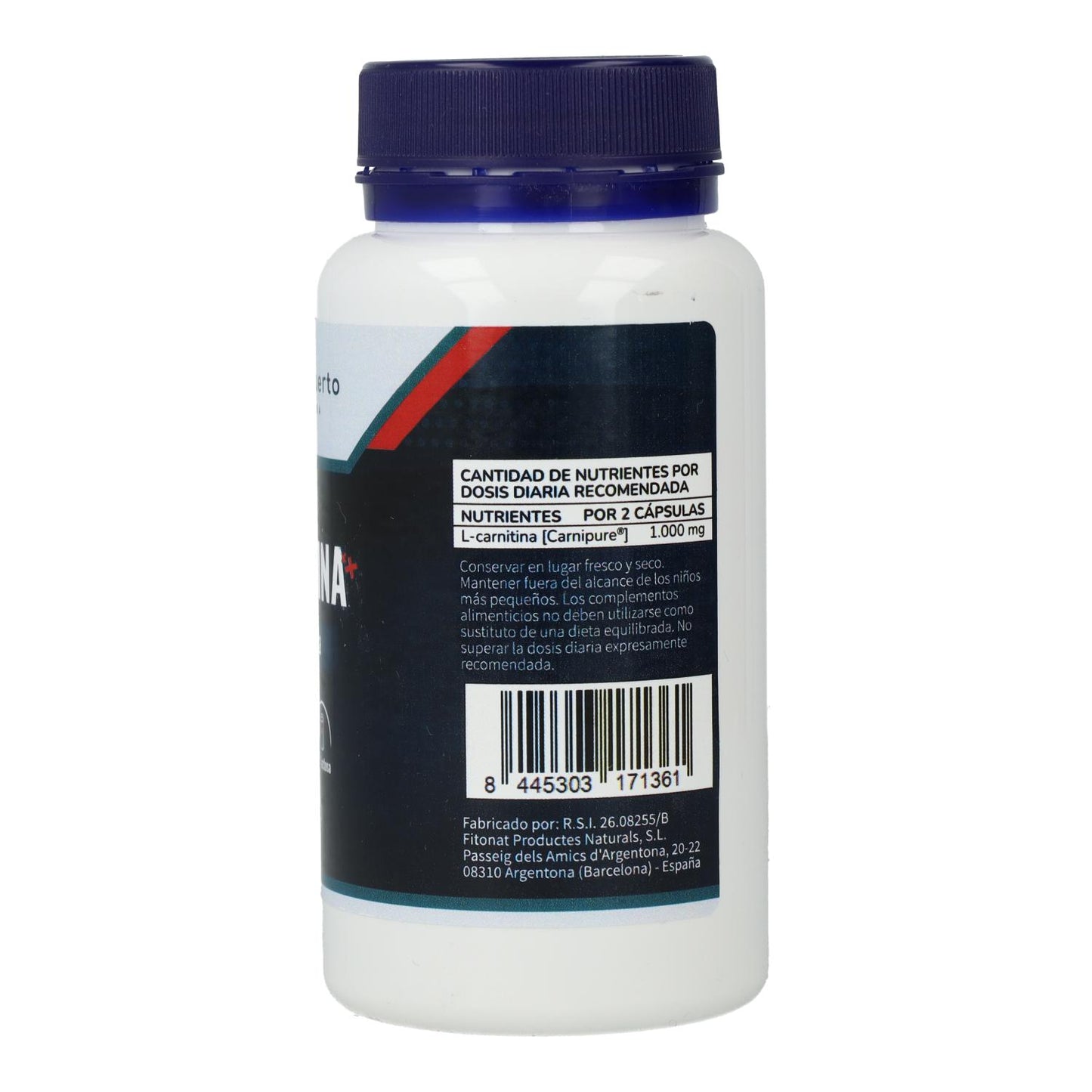 L-Carnitine 500 mg Planeta Huerto 90 Caps.