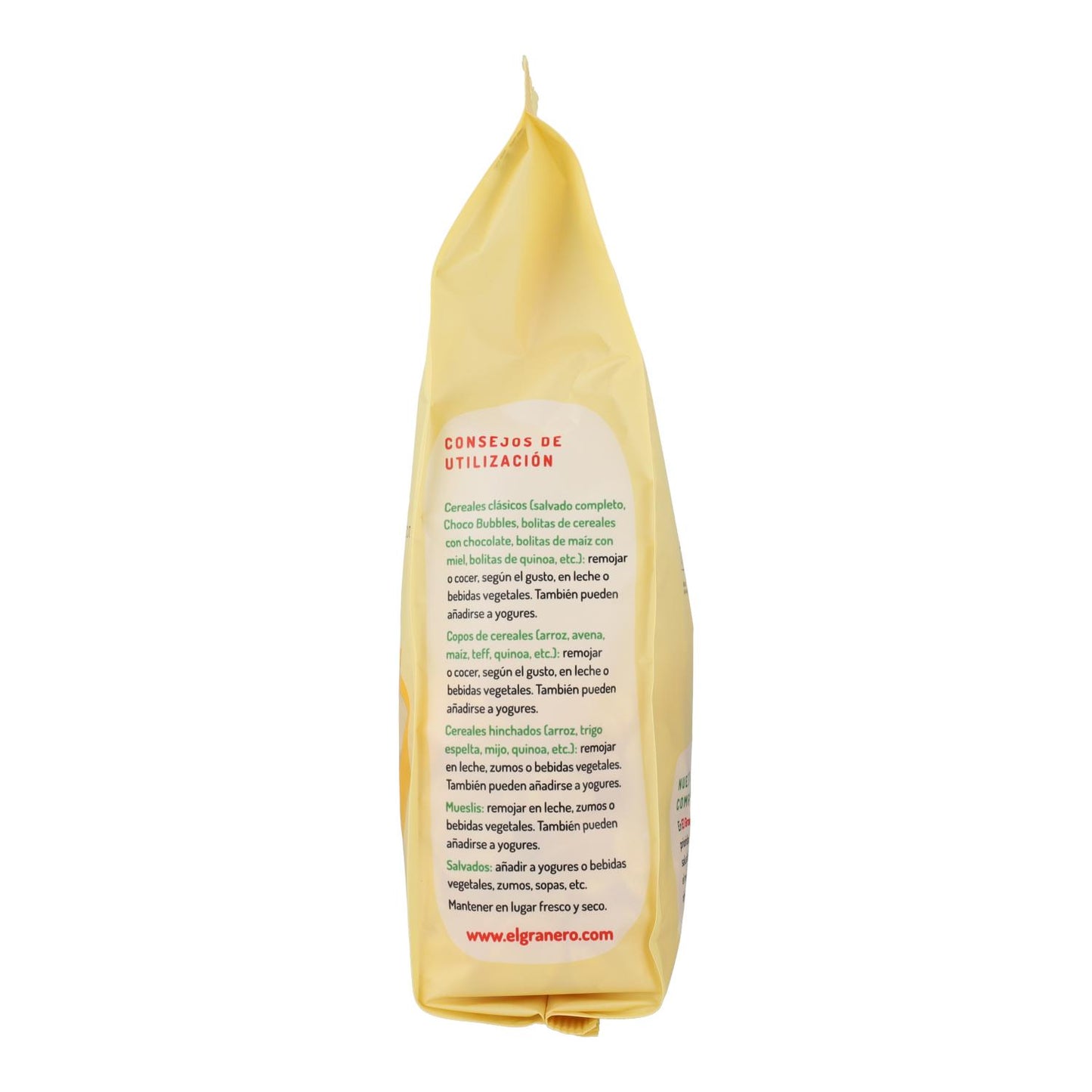 Fiocchi di mais tostato con agave BIO El Granero, 300 g