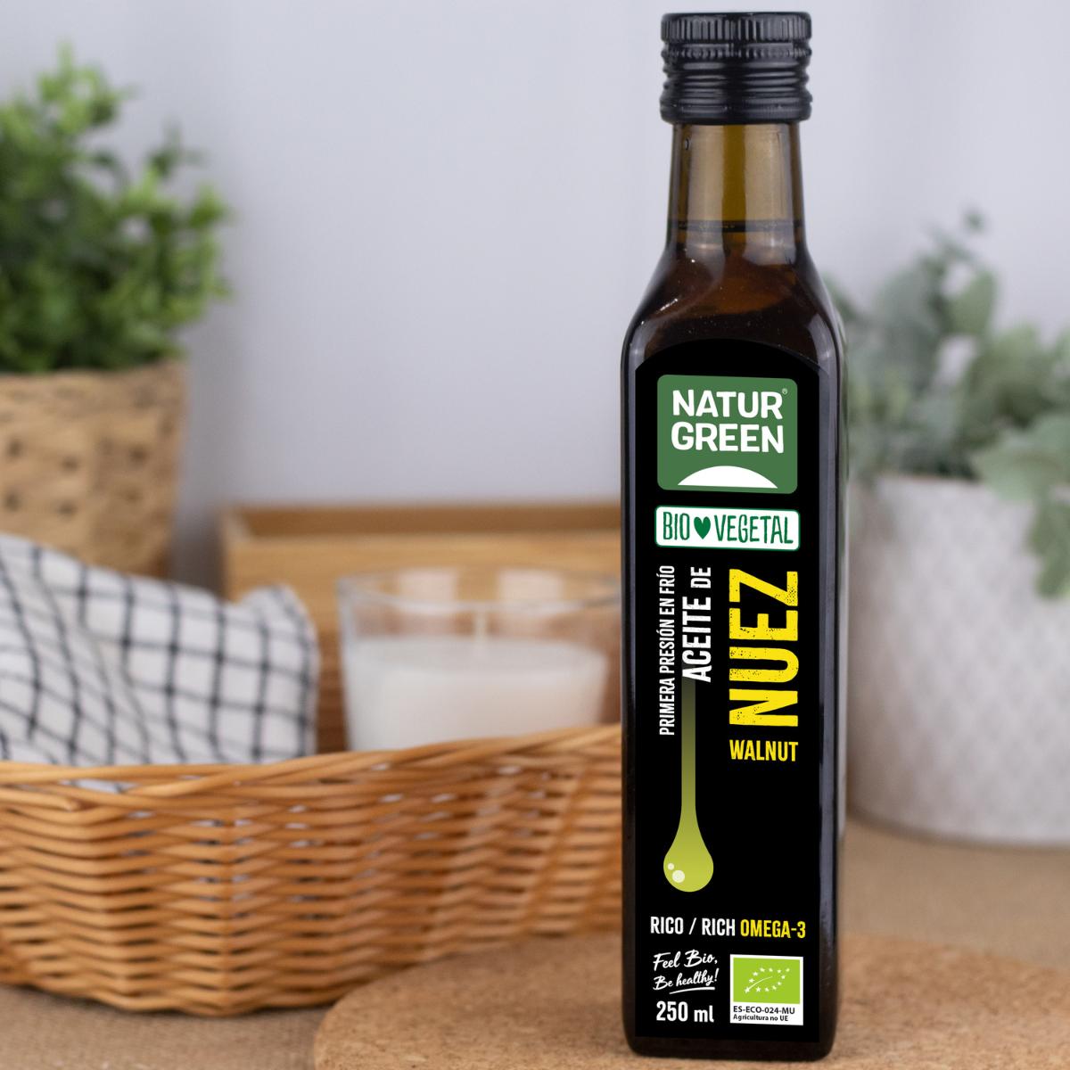 Biologische walnootolie NaturGreen 250 ml