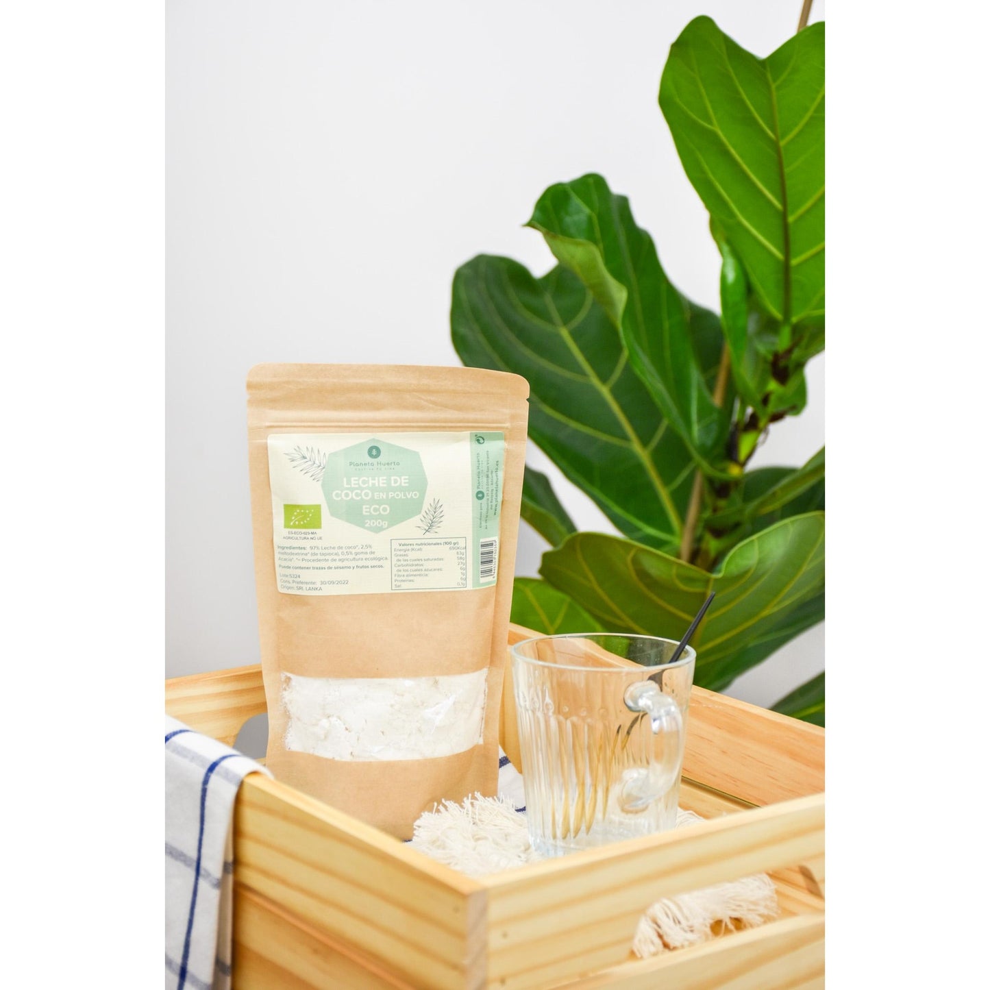 Poudre de boisson à la noix de coco ECO Planeta Huerto 200 g