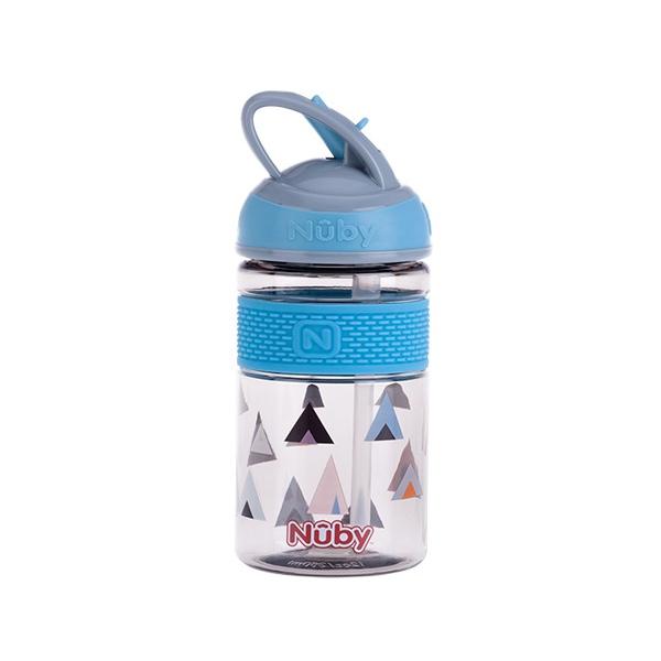 Becher mit festem Trinkrand 360 ml + 3a Nûby Blau